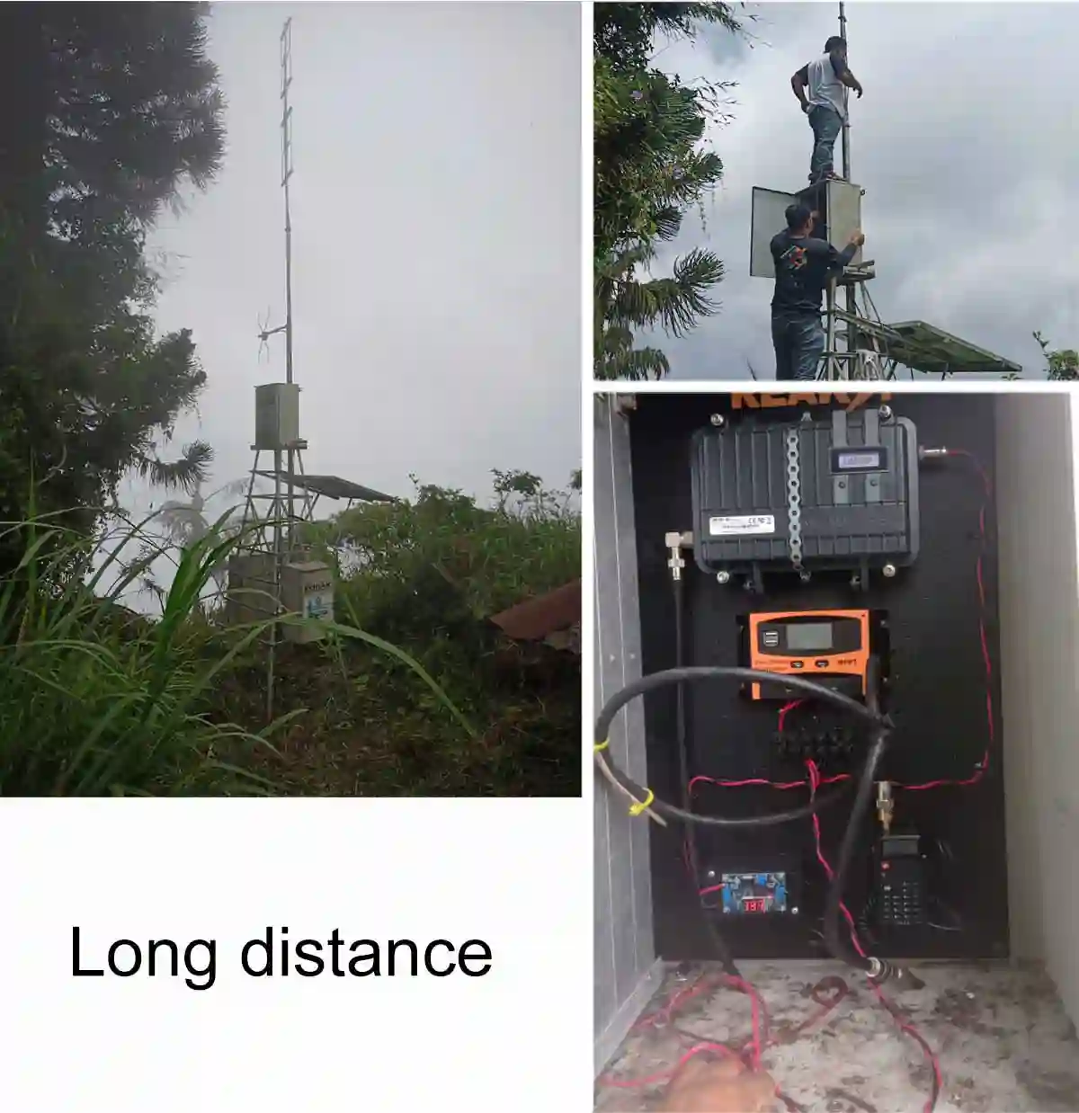 Compact RT97 mobile repeater in one hand for portable GMRS use