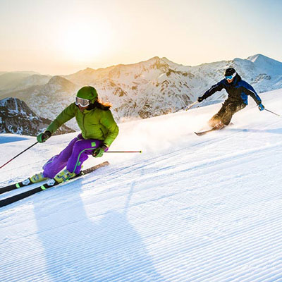 Skiing