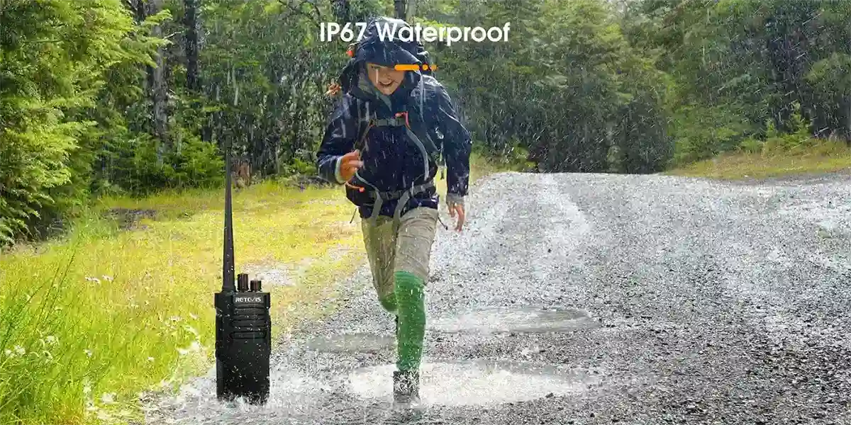 Retevis RT29 VHF IP67 waterproof radio