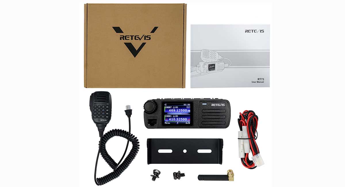 Mobile RT73 Mini GPS Dual Band Mobile Radio