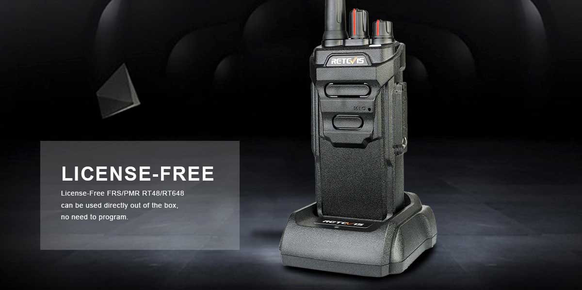 Retevis RT48 license-free FRS business radio for hotel and retail teams