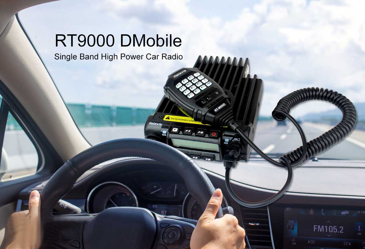Mobile Radio RT9000D Single Band High Power Mobile Radio
