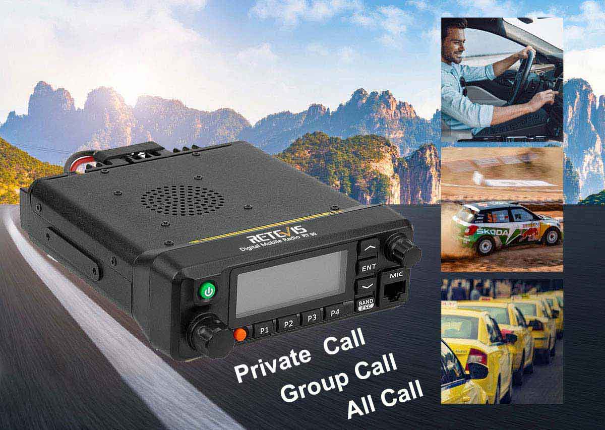 Private  Call, Group Call and All Call