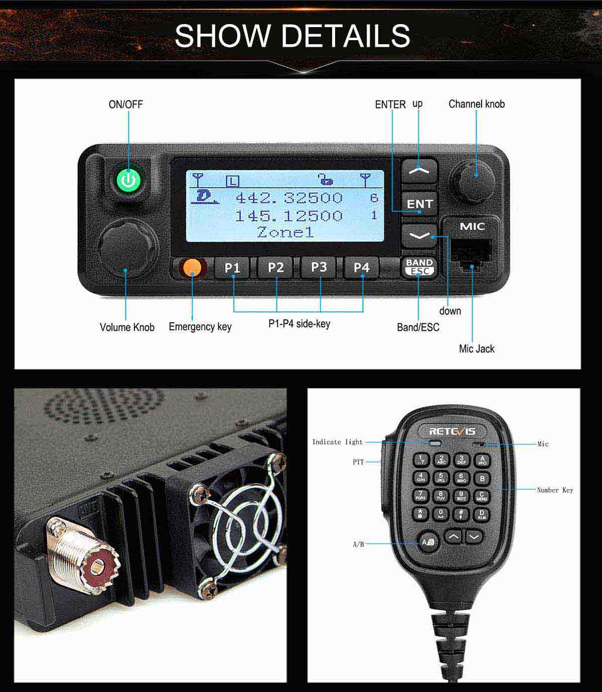 RETEVIS RT90 Mobile