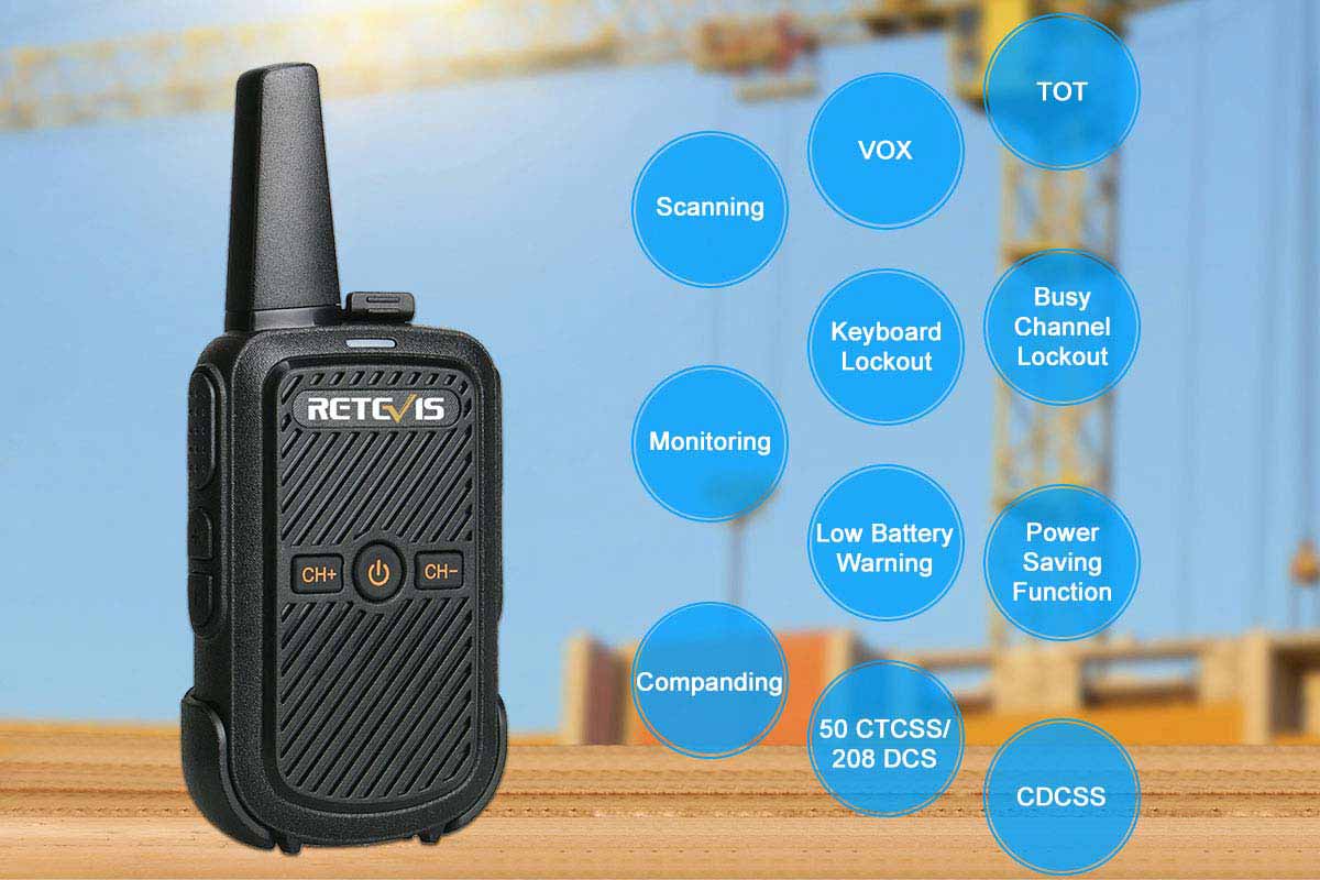 RT15 Mini business radio