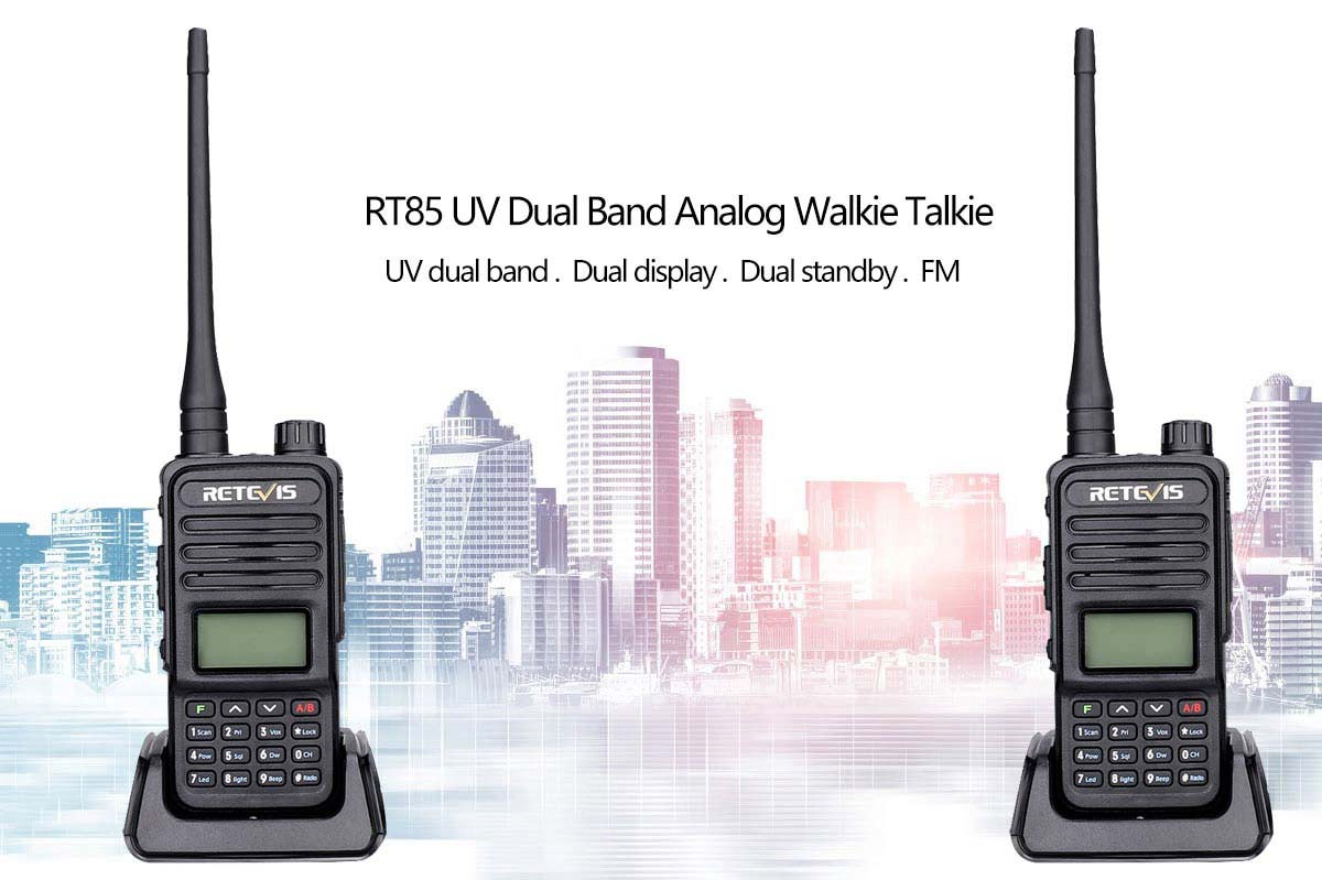 RT85 Dual Band HAM Radio RT85 Full-power FPP Dual Band HAM Radio