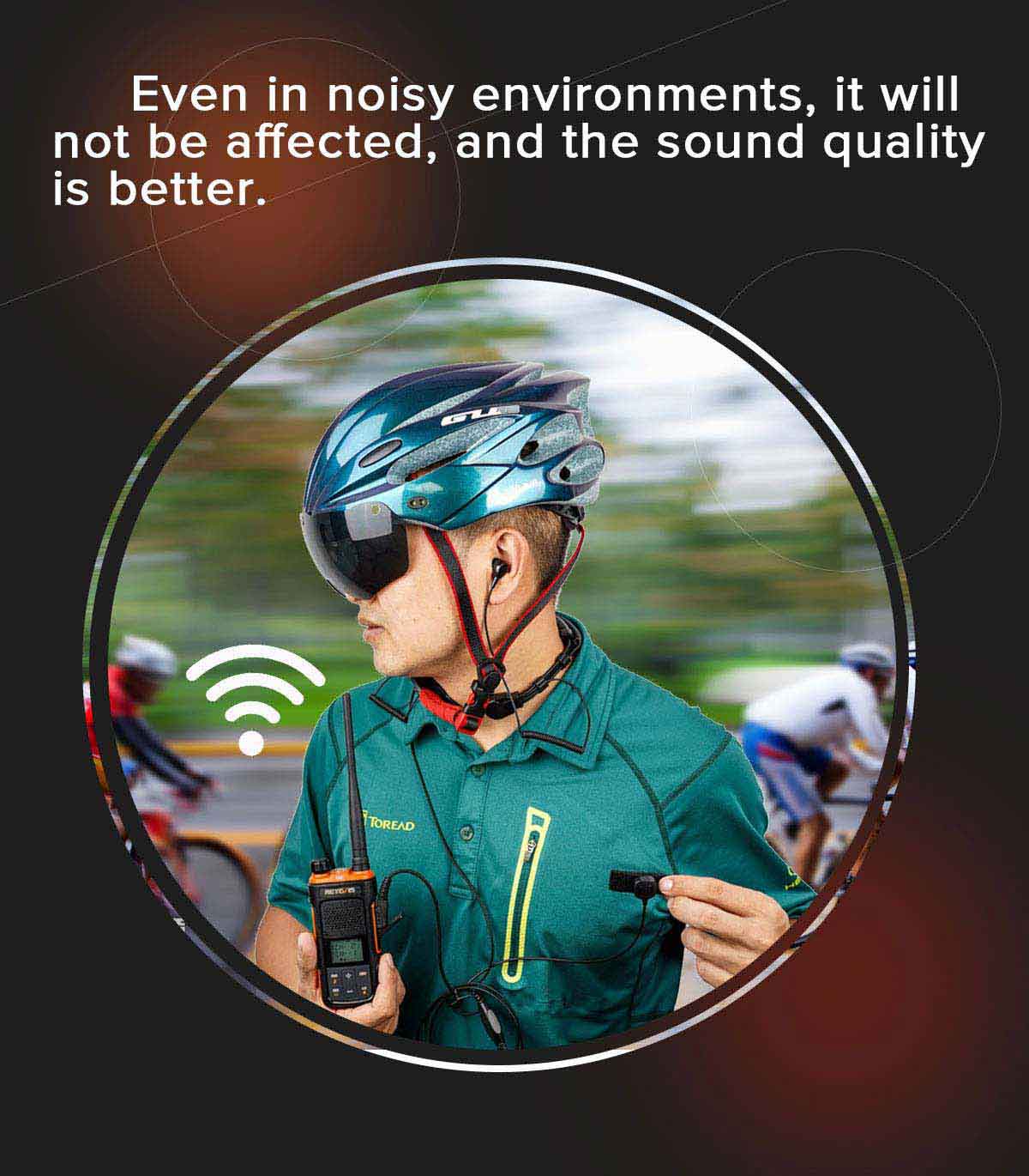 In-ear headset: In ear-Headsets are good at isolating environmental noise. Even in noisy environments, it will not be affected, and the sound quality is better.