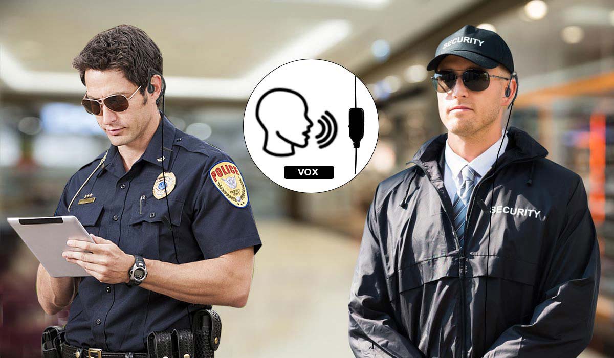 VOX Coiled Top Cable G-Shape Earpiece VOX Coiled Top Cable G-Shape Earpiece