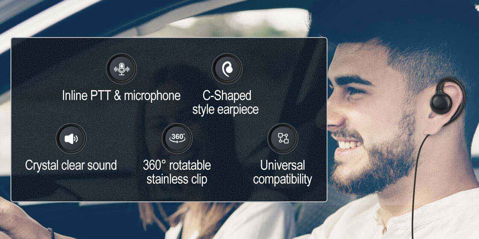 C9219G-EEK021-Swivel-C-Shape-Earpiece-Coiled-Cable-1-Wire-2-Pin-Kenwood-Banner
