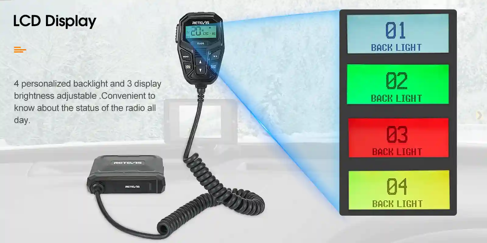 A9240A-Retevis-RA86-GMRS-Mobile-Radio-LCD-Display