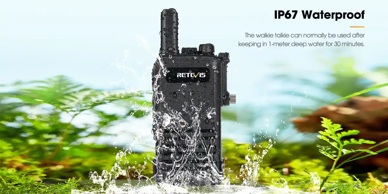 Retevis-RB47-Waterproof-Ultra-Thin-FRS-Walkie-Talkies-IP67-Waterproof Retevis-RB47-Waterproof-Ultra-Thin-FRS-Walkie-Talkies-IP67-Waterproof