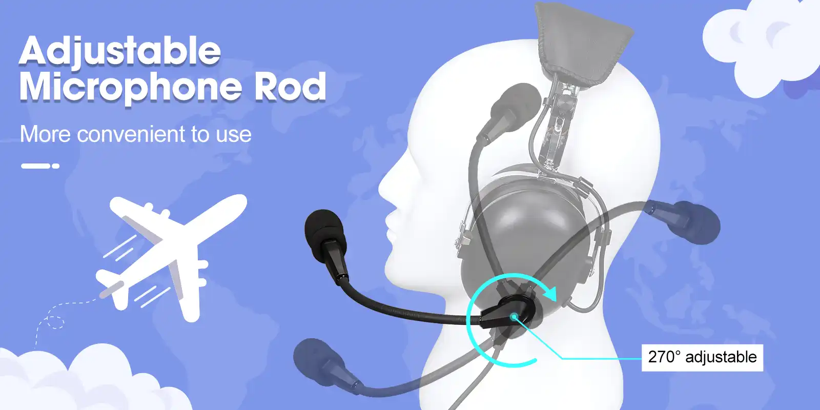 Retevis-EHG001-aviation-headset-adjustable-microphone-rod
