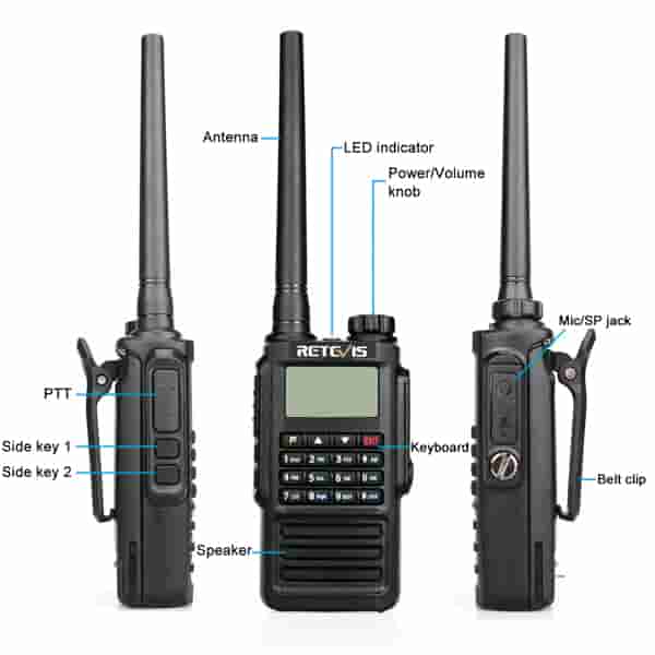 rt87 walkie talkie details