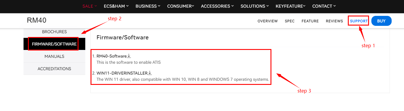 rm40 software how to download the rm40 software