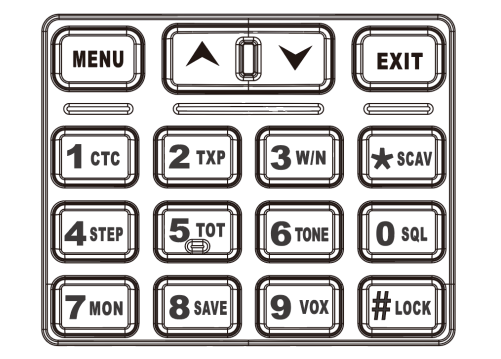 HA1G HA1G FUNCTIONS Keyboard
