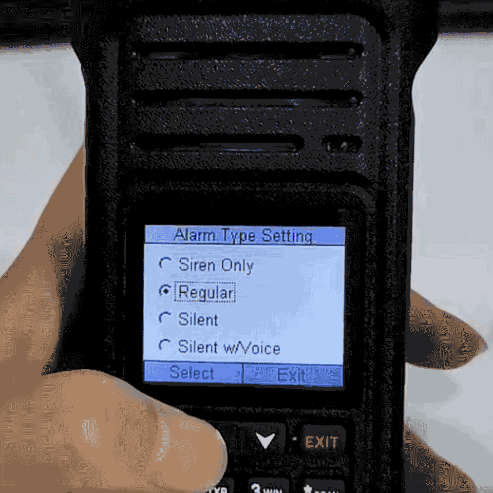 Retevis HA1G Alarm function