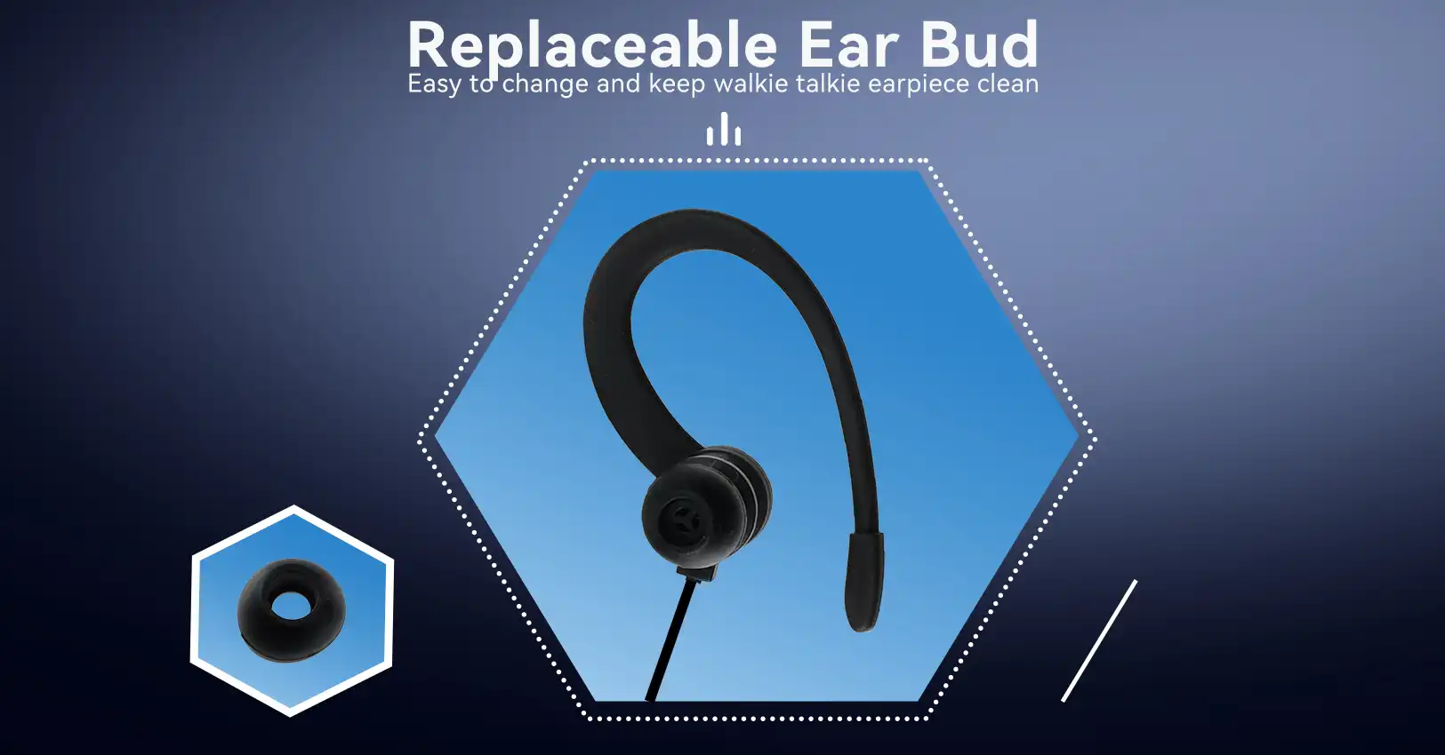 Retevis EEK023 Replaceable Ear Bud Retevis EEK023 Replaceable Ear Bud