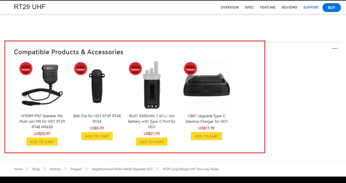progtamming Two way radio accessories