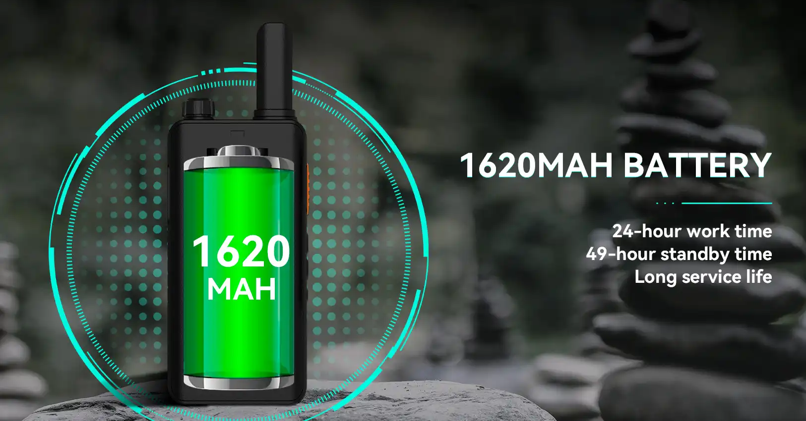Retevis B63S Portable Walkie Talkie Long Battery Life