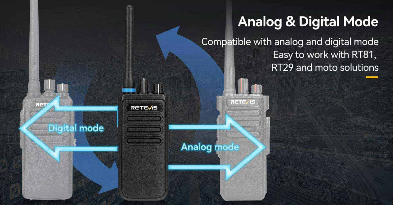 long distance two way radio retevis P1 high power two way radio