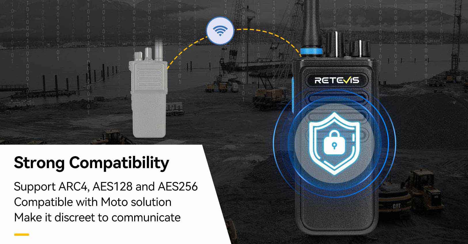 retevis P1 business radio business two way radio
