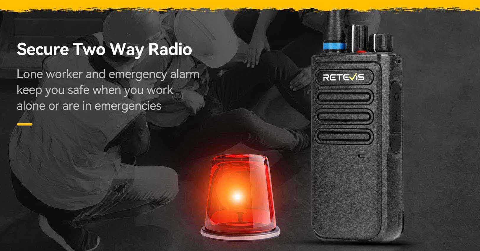 P1 dmr radio for security use warehouse radio