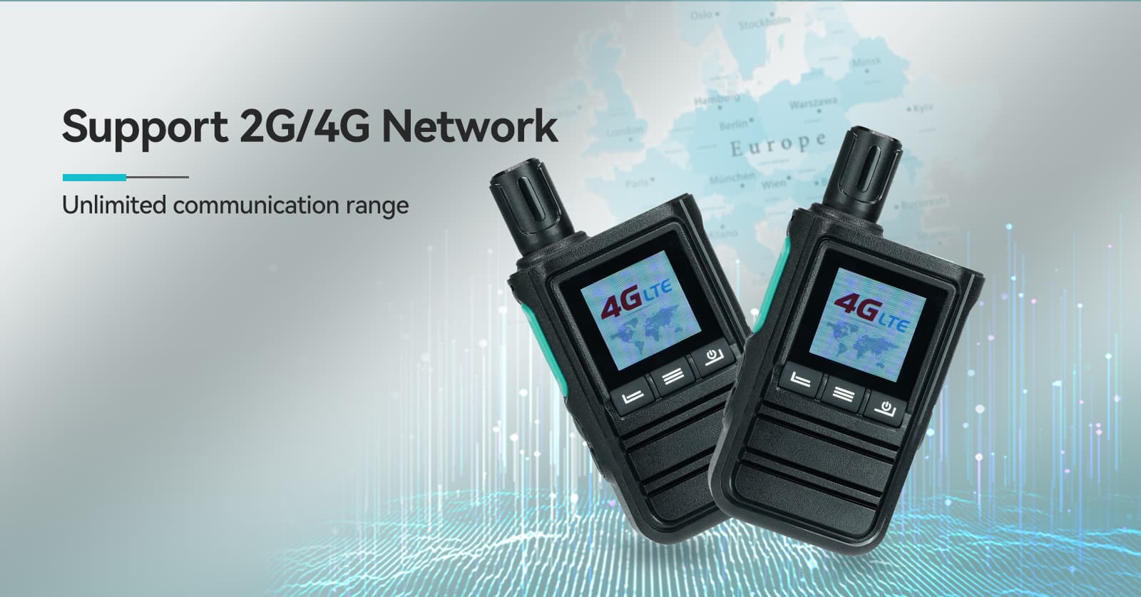 2G/4G network WALKIE TALKIE Retevis L61