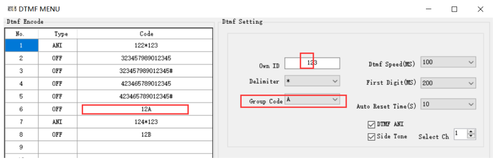 retevis-ra89-analog-radio-Group-call Group call code setting