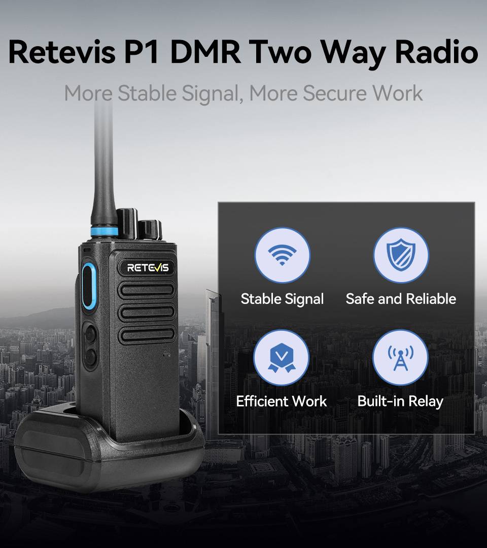Retevis DMR two way radio UHF DMR walkie talkie