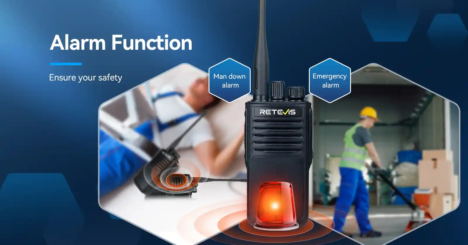 retevis long range handheld radio
