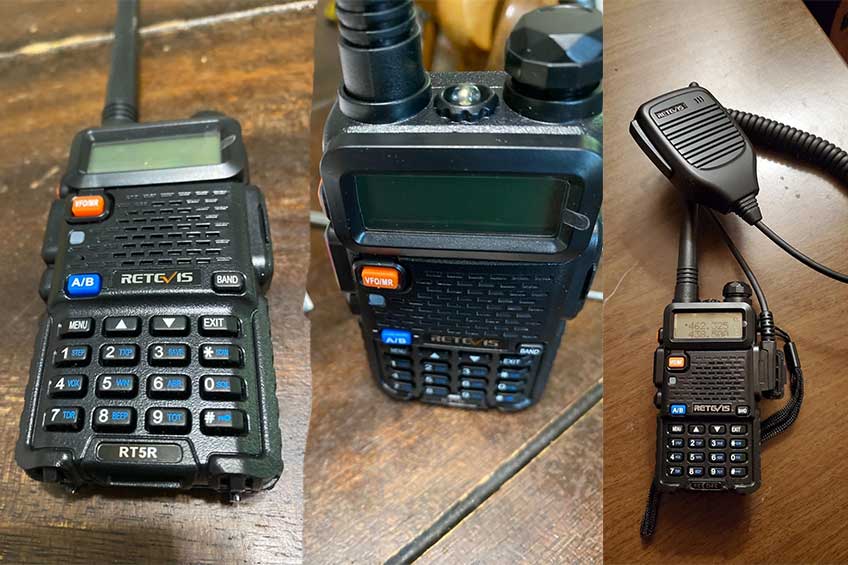 RT5 dual-band HAM two-way radio RT5 dual-band HAM two-way radio