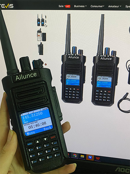 Retevis Ailunce HD2 Waterproof Dual Band DMR Radio Retevis Ailunce HD2 Waterproof Dual Band DMR Radio