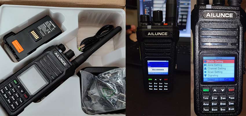 HA1G IP67 Waterproof 220 Customizable Channels GMRS Radio HA1G IP67 Waterproof 220 Customizable Channels GMRS Radio