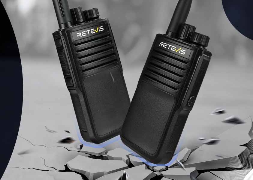 retevis P2 heavy duty walkie talkie durable two way radio