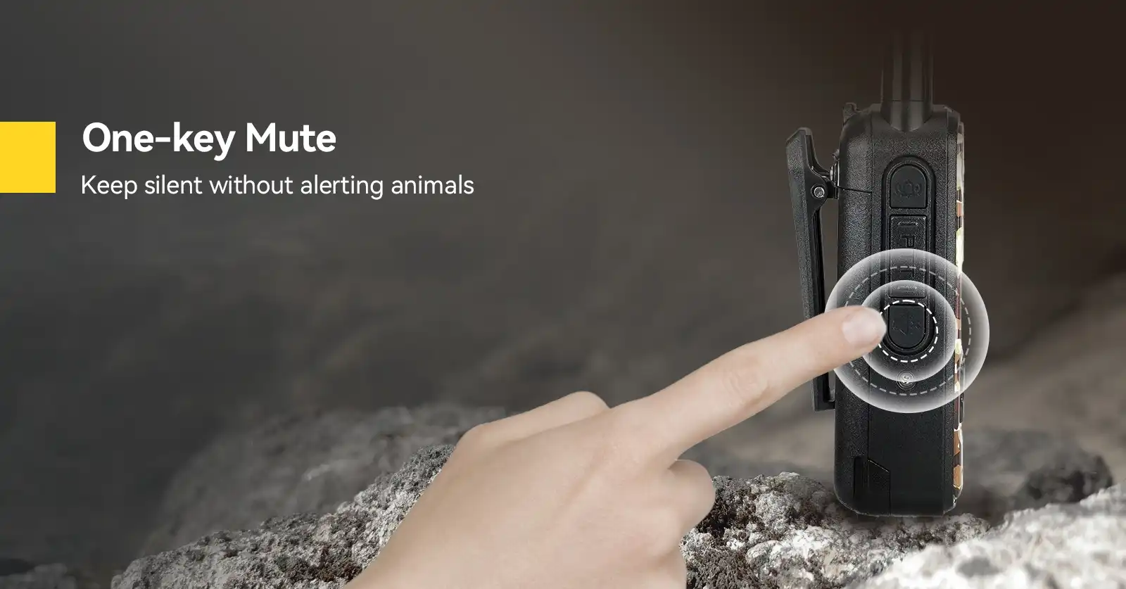 Retevis EZTalk2 Hunting Walkie Talkie with One Key Mute Retevis EZTalk2 Hunting Walkie Talkie with One Key Mute
