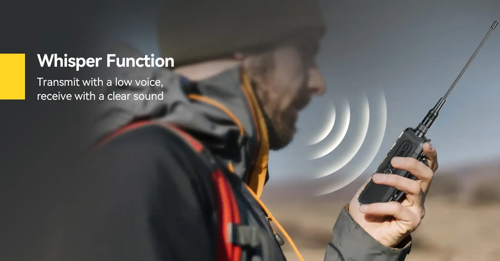 Retevis EZTalk2 Hunting Walkie Talkie with Whisper mode Retevis EZTalk2 Hunting Walkie Talkie with Whisper mode