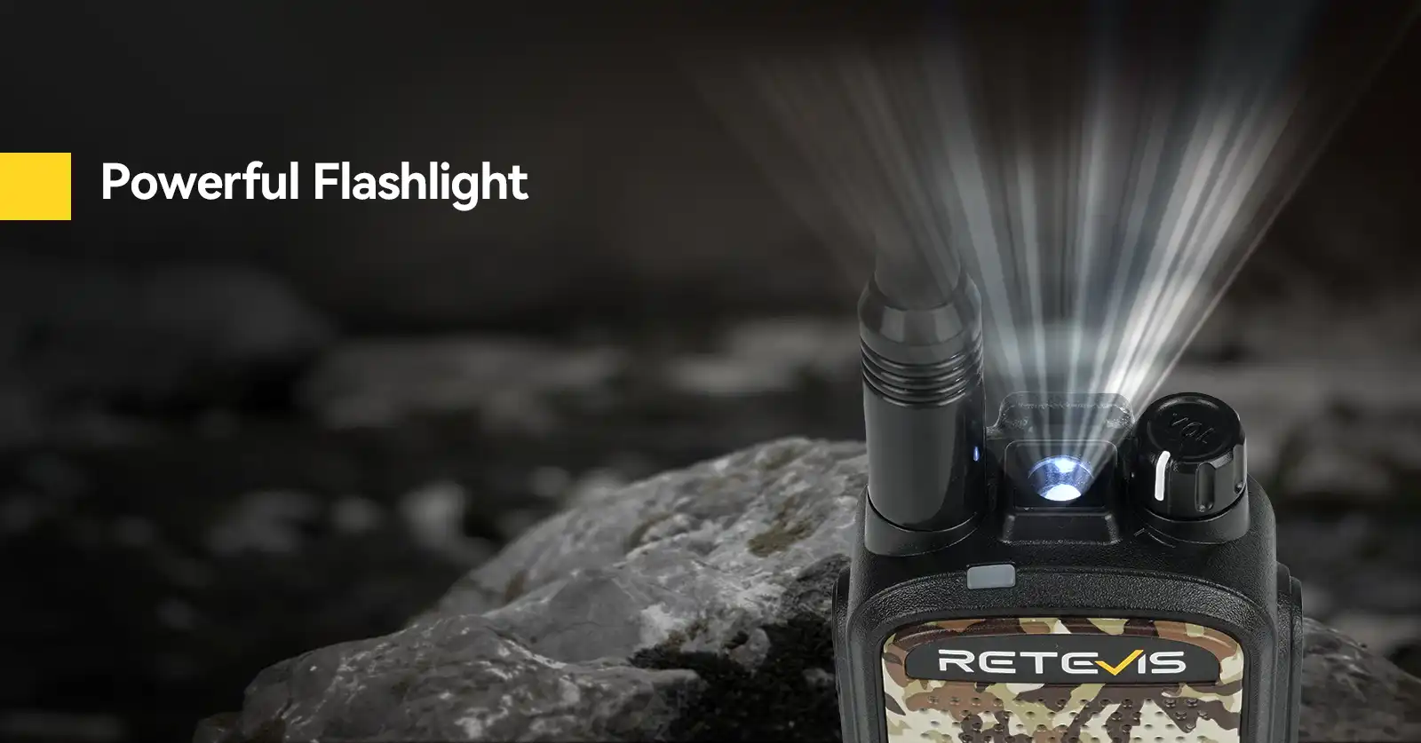 Retevis EZTalk2 Hunting Walkie Talkie with Flashlight Retevis EZTalk2 Hunting Walkie Talkie with Flashlight