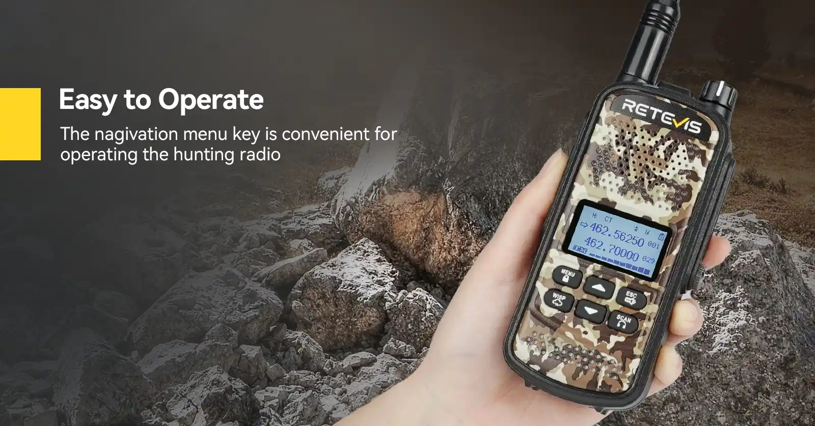 Retevis EZTalk2 Easy to use walkie talkie Retevis EZTalk2 Easy to use walkie talkie