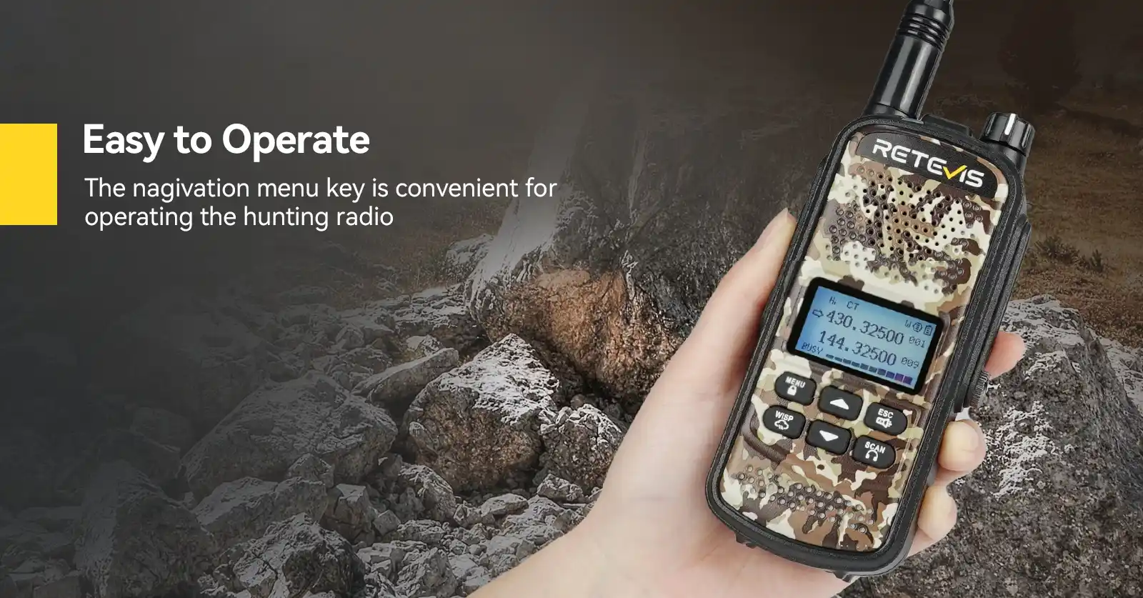 Retevis EZTalk2 Easy to use walkie talkie Retevis EZTalk2 Easy to use walkie talkie