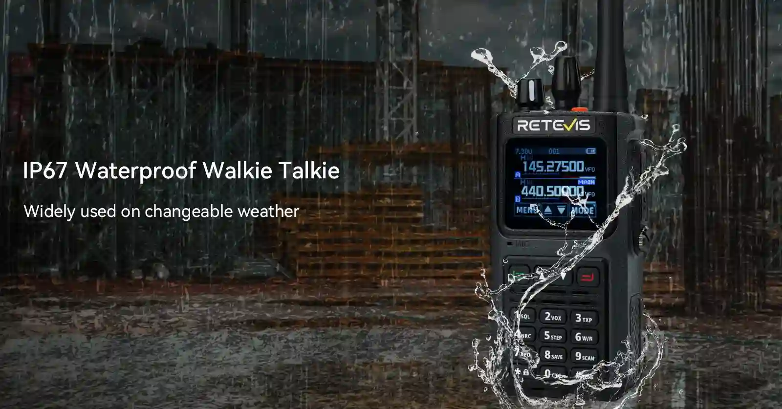 C1-Walkie talkie-IP67-waterproof C1-Walkie talkie-IP67-waterproof