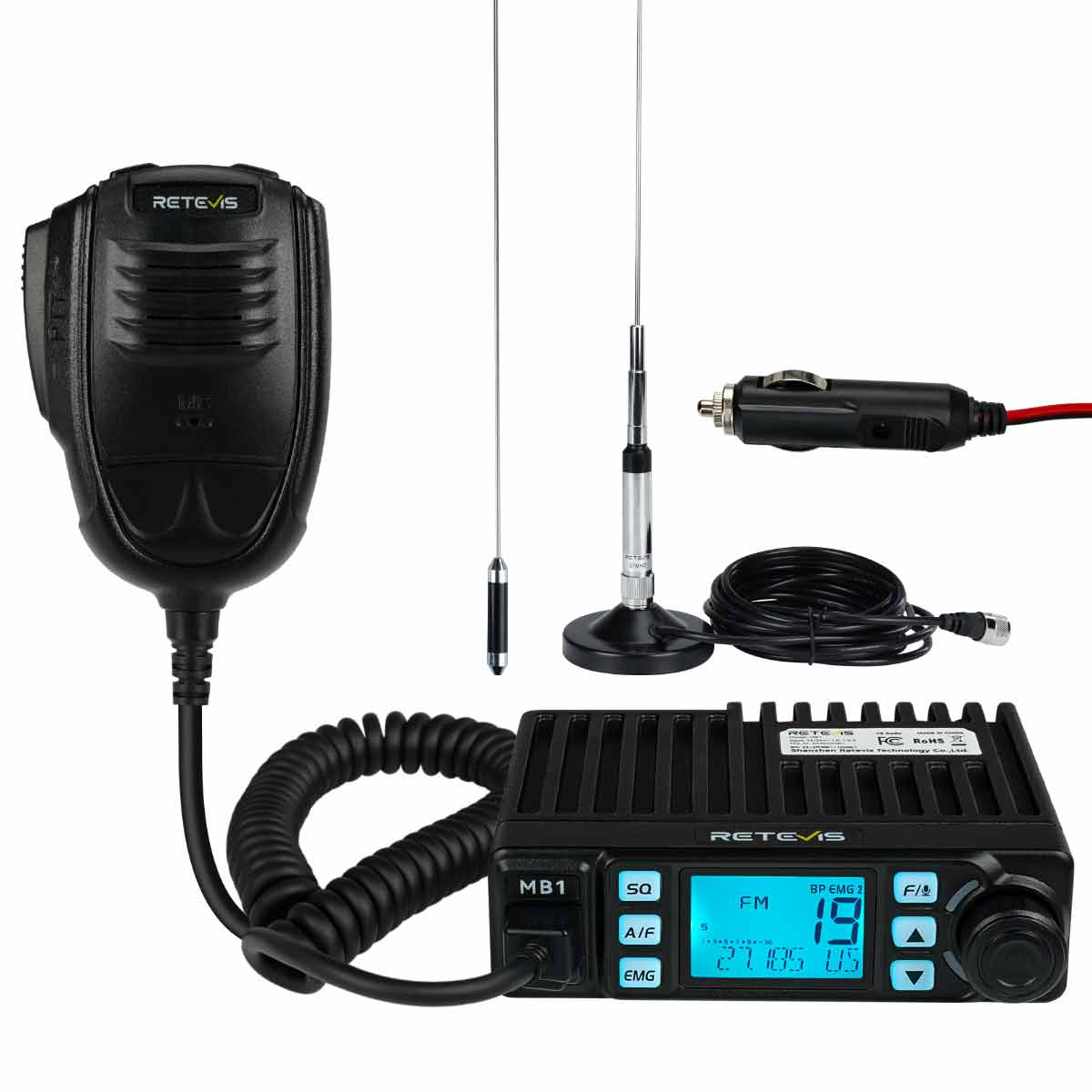 retevis-cb-mobile-radio-mb1-with-antenna retevis-cb-radio-mb1