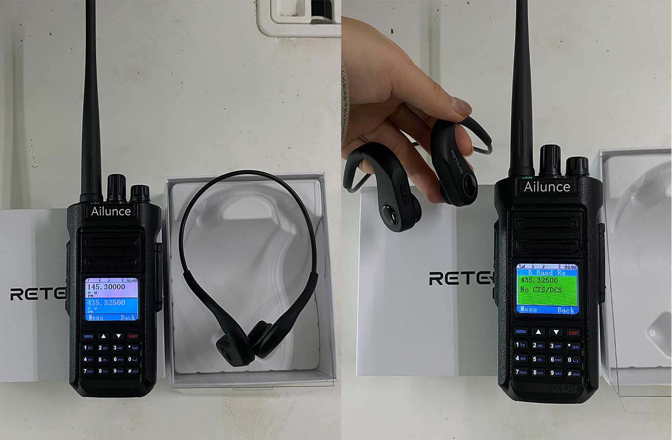 Retevis Ailunce HD2 Waterproof Dual Band DMR Radio Retevis Ailunce HD2 Waterproof Dual Band DMR Radio
