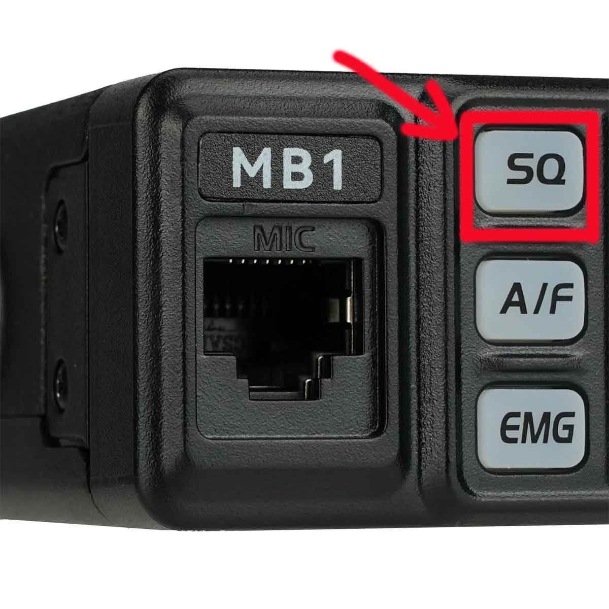 MB1 Black MINI Dual-Mode CB Mobile Radio With Antenna MB1 Black MINI Dual-Mode CB Mobile Radio With Antenna