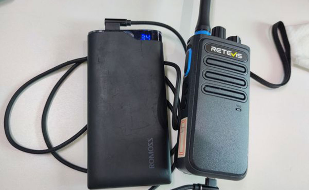 p1 superhet radio with type-C charger rechargerable walkie talkie