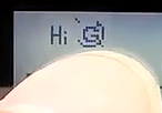 the GPS icon is displayed on the screen the GPS icon is displayed on the screen