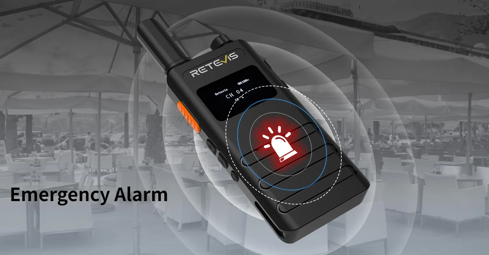Retevis B63S SOS Emergency Alarm