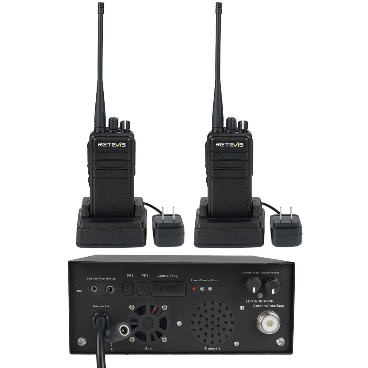 Two-Way Radios for Concrete Buildings