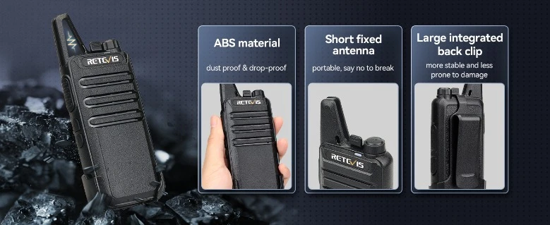 Retevis RT22 Lightweight Mini 2 Way Radios for Business Retevis RT22 Lightweight Mini 2 Way Radios for Business