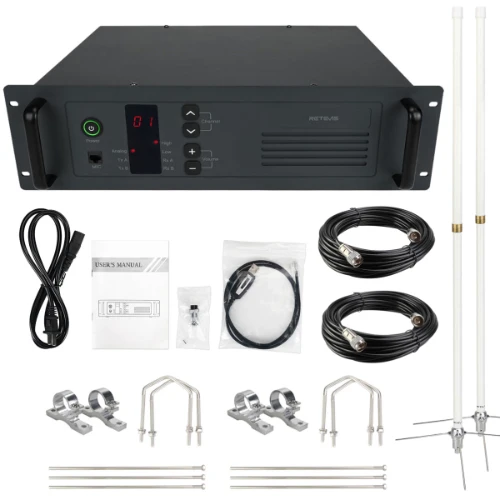 Retevis R1 Repeater with Two GMRS Antennas Kit