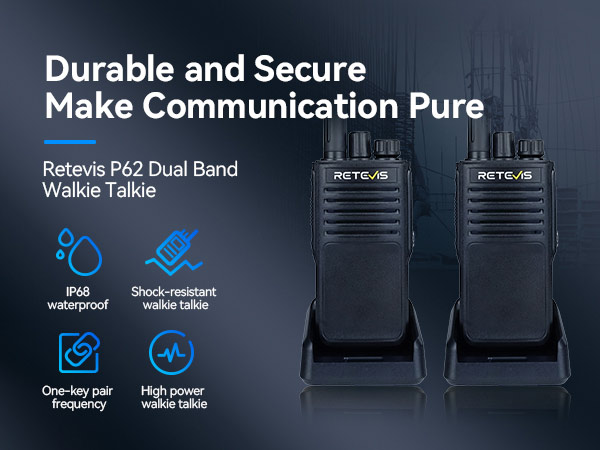 long range business radio waterproof commercial walkie talkie